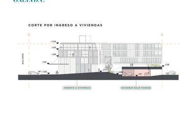 VENTA - Oficina - Apto Blanqueo - Frente Parque - Galinda, Funes