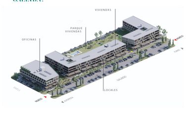 VENTA - Oficina - Apto Blanqueo - Frente Parque - Galinda, Funes