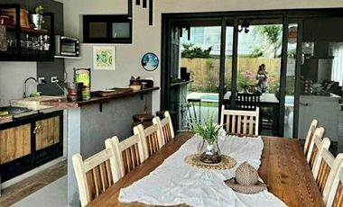 Casa en una planta en Lagos de Canning
