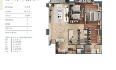 Preventa Departamentos de Lujo en Antica Club de Golf Los Encinos.