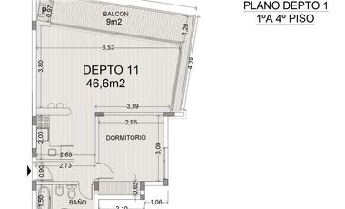 Departamento en venta 2 ambientes con vista al lago, San Carlos De Bariloche
