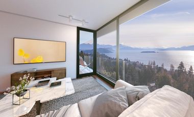Departamento en venta 2 ambientes con vista al lago, San Carlos De Bariloche