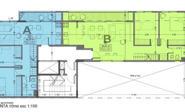 Departamento de tres ambientes en Venta en el Centro de Wilde