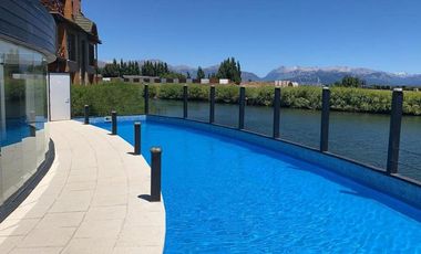 Dto 1 dorm en barrio cerrado con costa al lago Nahuel Huapi
