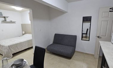 Departamento 1 recamara amueblado con todos los servicios en Coyoacan