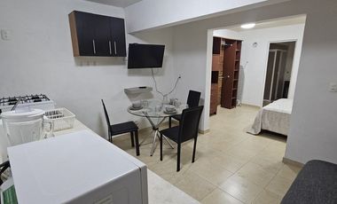 Departamento 1 recamara amueblado con todos los servicios en Coyoacan