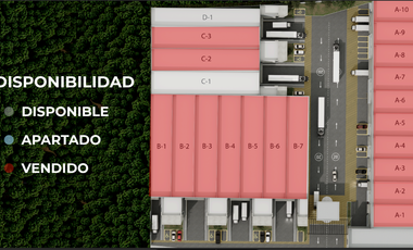 Última Bodega(D) en Venta en Midstorage Complejo Diamante, Tixcacal
