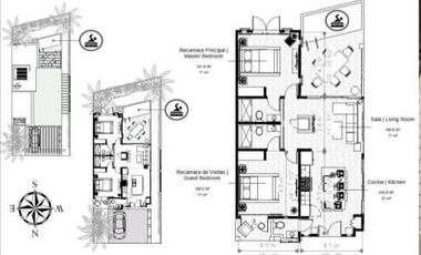 Venta de casa de una planta Cabo Norte, Mérida