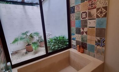 Casa en renta amueblada en el Centro de Mérida