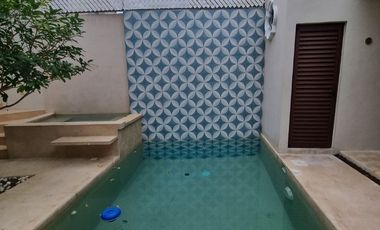 Casa en renta amueblada en el Centro de Mérida