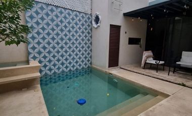 Casa en renta amueblada en el Centro de Mérida