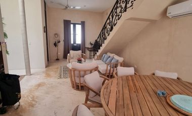 Casa en renta amueblada en el Centro de Mérida