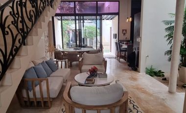 Casa en renta amueblada en el Centro de Mérida