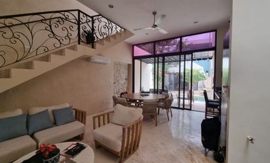 Casa en renta amueblada en el Centro de Mérida