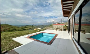 Casa campestre nueva en venta permuta - Condominio La Buitrera Palmira