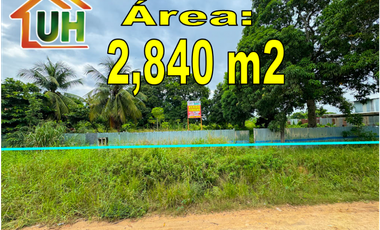 00649 - VENDO TERRENO YARINACOCHA - AREA 2,840 M2