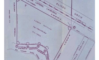VENTA O PERMUTA DE CAMPO 50 HAS EN LAS CATITAS- SANTA ROSA