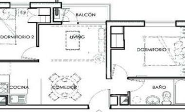Departamento en Arriendo en Avenida Los Poetas 233