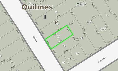 Terreno en venta - 185Mts2 - Quilmes