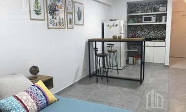 Departamento Monoambiente con balcón en Palermo
