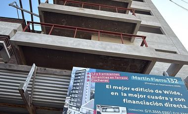 Departamento monoambiente a la venta en Wilde Centro