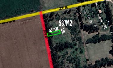 Terreno en venta - 537mts2 - Miramar