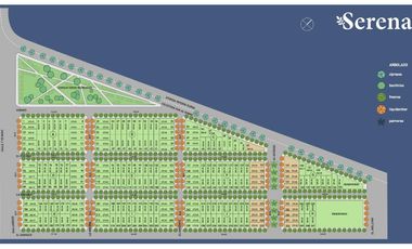 Terreno en  Venta Barrio Residencial  Serena Alvear.