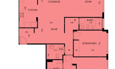 Venta Depto en Torre Centenario  - San Isidro