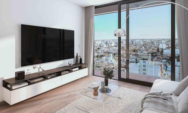 Departamento-venta 1 dormitorio-contrafrente-45  metros-Pozo -Avenida 7-La Plata