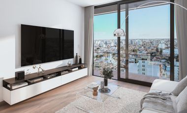 Departamento-venta 1 dormitorio-contrafrente-45  metros-Pozo -Avenida 7-La Plata