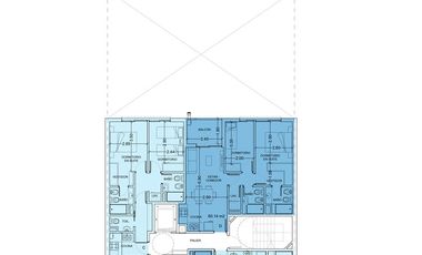 Departamento 2 dormitorios, amenities - 9 de Julio 1200 - Centro Rosario