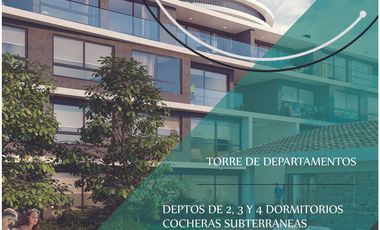 Exclusivo Departamento con quincho, terraza y asador propio - Cerro De Las Rosas