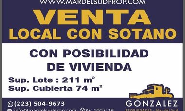 Local en Rocas Negras, calle 86 esquina 17