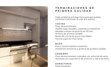 Departamento a estrenar en venta en Merlo - 2 ambientes