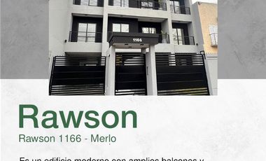 Departamento a estrenar en venta en Merlo - 2 ambientes