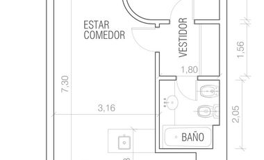 Venta - Departamento   - Centro