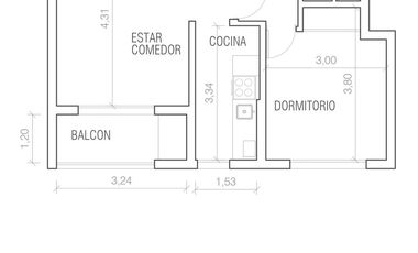 Venta - Departamento   - Centro