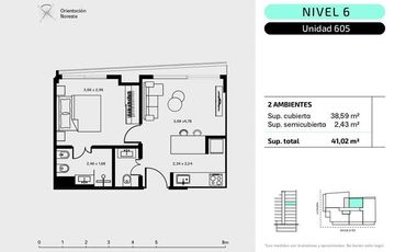 VENTA DEPARTAMENTO BELGRANO 2 AMB