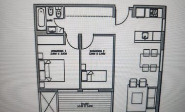 3 amb muy luminosos!! Vista abierta!! con balcón aterrazado!! Amenities. Seg 24 hs