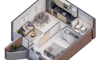 DEPARTAMENTO A ESTRENAR AMOBLADO EN VENTA EN GENERAL PAZ