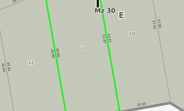 Terreno en venta - 1038Mts2 - Tandil