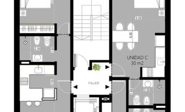 Departamento de un Dormitorio en Abasto