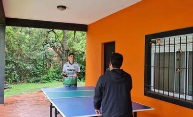 Casa de cuatro ambientes con Piscina en Barrio Privado Los Ombues, Florencio Varela a la Venta