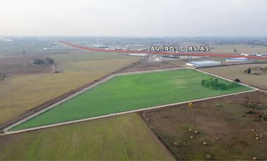 Campo en  Alvear, apto uso logística-industrial.