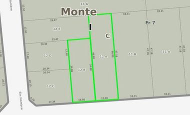 Terrenos en venta - 497mts2 - San Miguel Del Monte