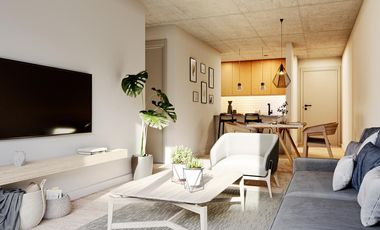 Departamento  Monoambiente con balcón apto Prof. Palermo