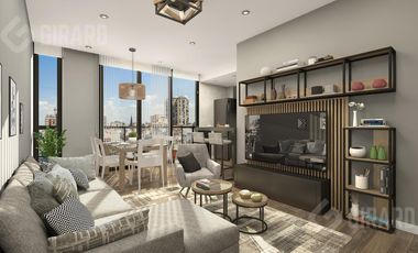 2 ambientes en zona centro, Mar del plata. Desarrollo inmobiliario 