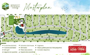 Lote central en venta en Barrio Privado Puebla Canning FINANCIADO