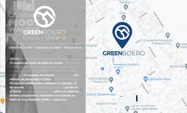 Departamento 3 ambientes en venta Escobar