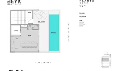 Departamento de 2 Ambientes en Venta en Belgrano